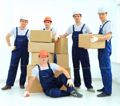Secure storage unit and moving boxes for removals in Colyers